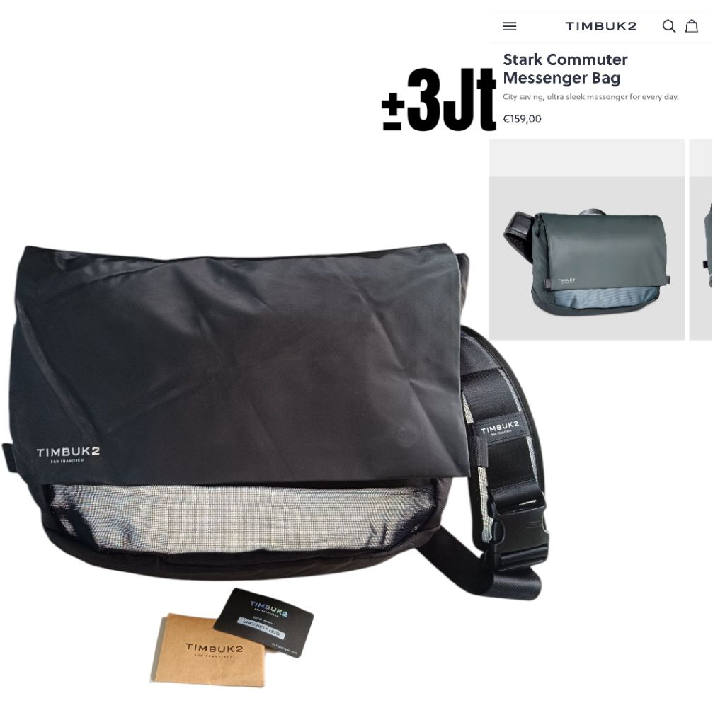 Timbuk2 Stark Commuter Messenger Bag Second Like New