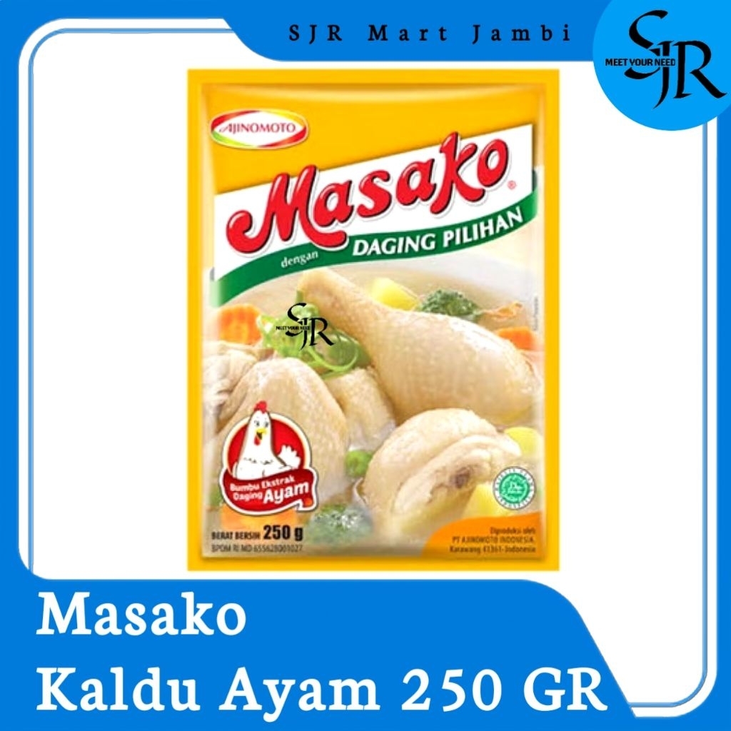

Masako Bubuk Rasa Ayam | Kemasan 250gr