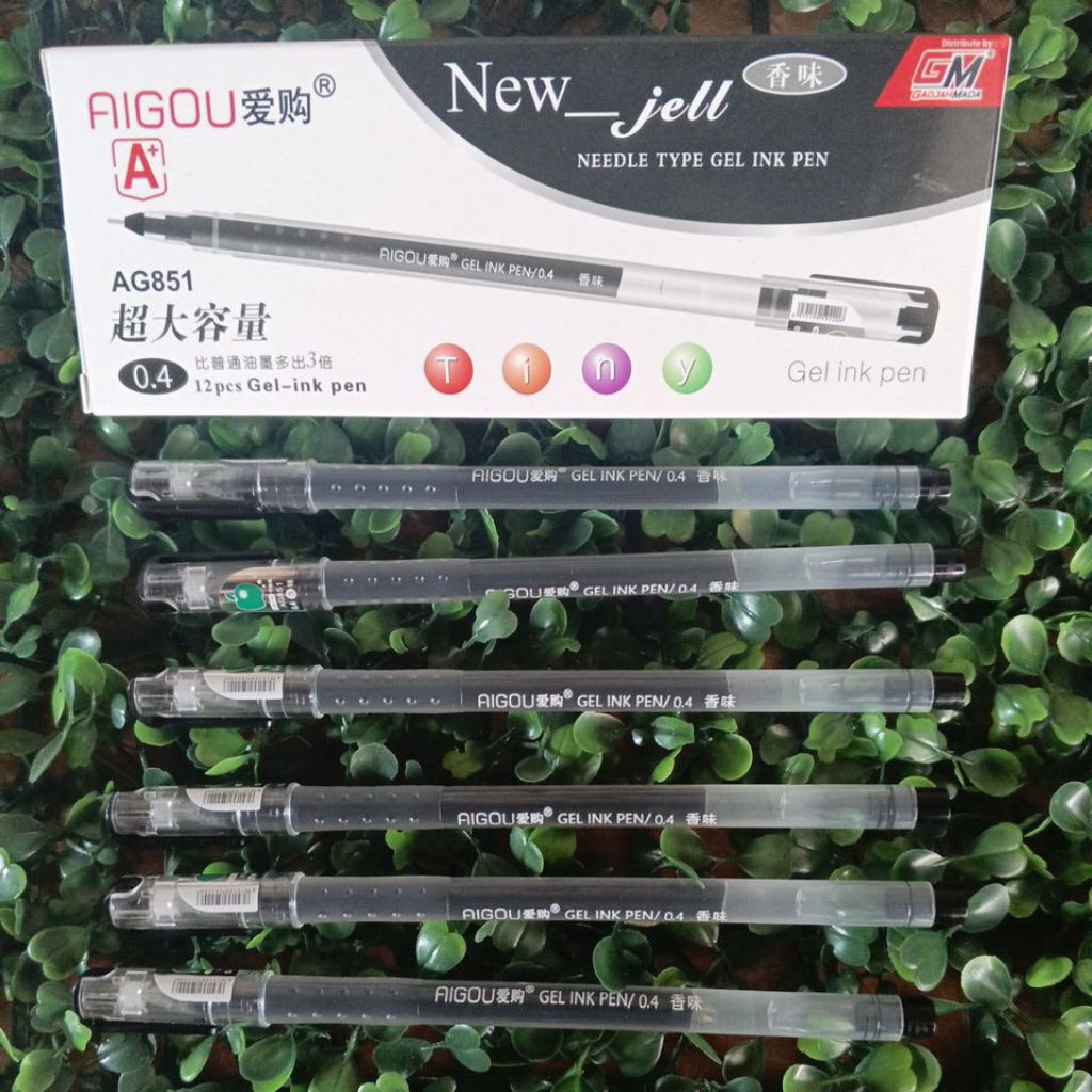 

Pulpen Gel Merek AIGOU AG851 NEW JELL