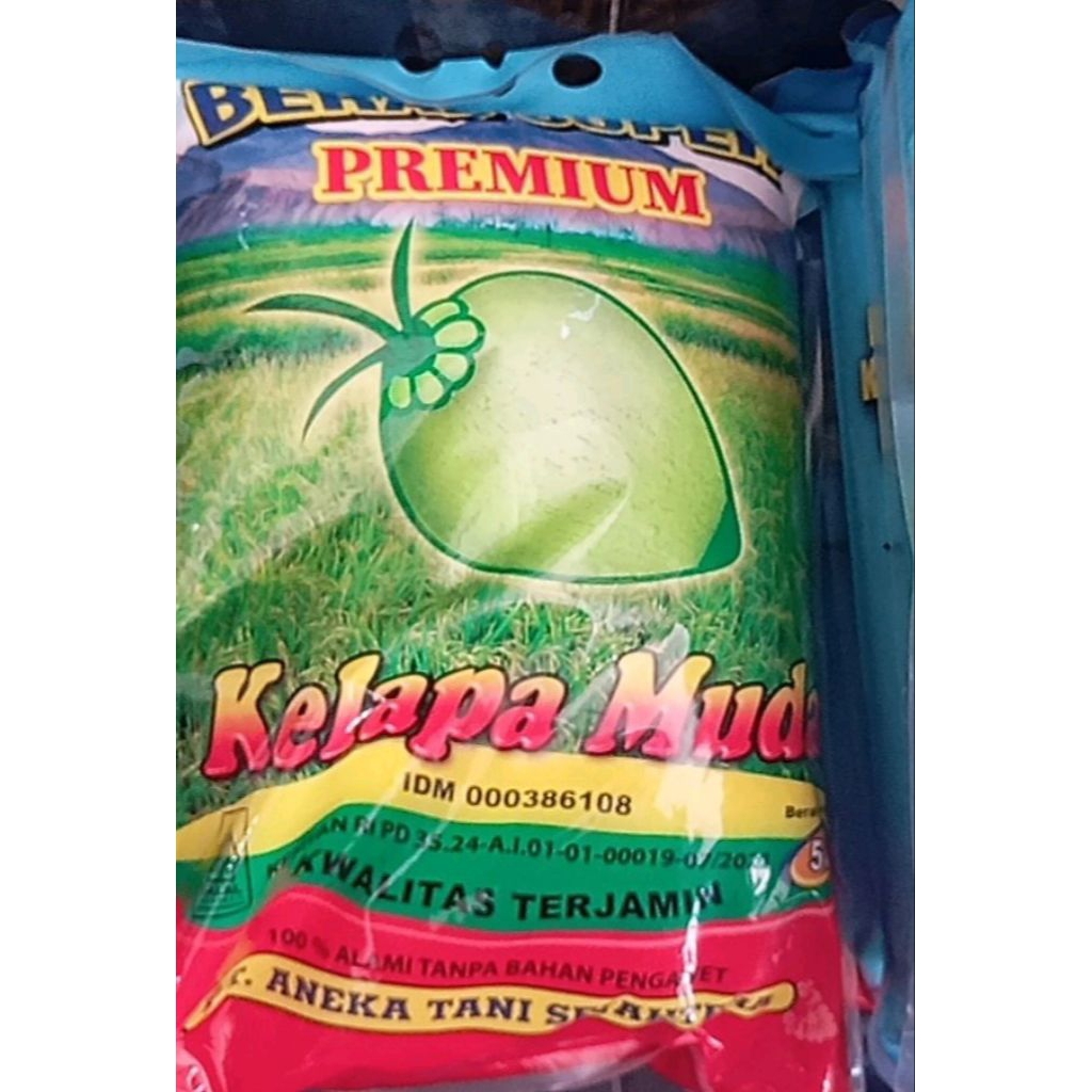 

beras violet kelapa rojo lele kemasan 5kg