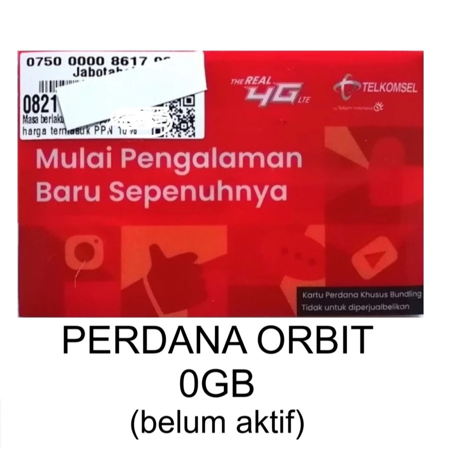 Kartu Perdana Modem Wifi Telkomsel Orbit Perdana Orbit khusus router orbit