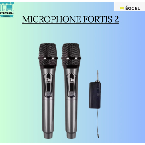 Eggel Dual Wireless Microphone Set for Fortis 2