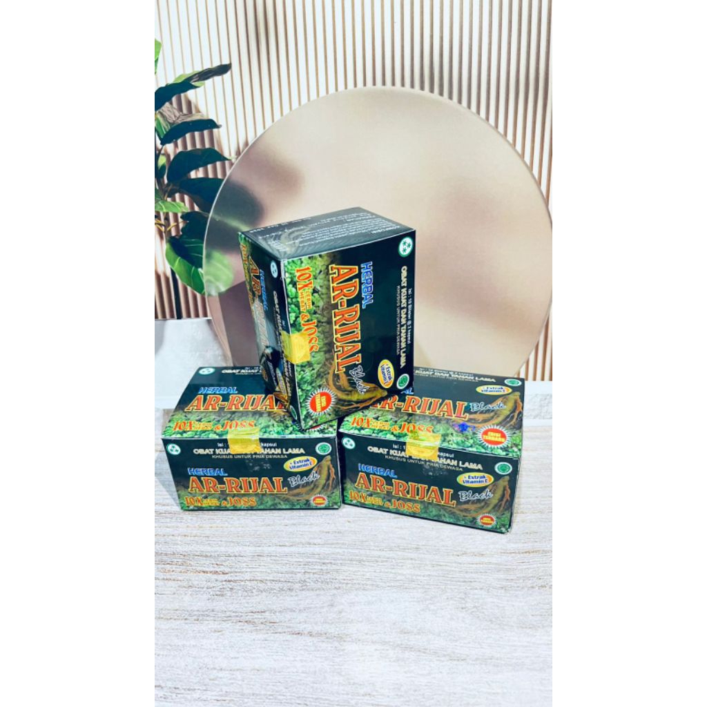 Kapsul AR - RIJAL BLACK ORI 100%