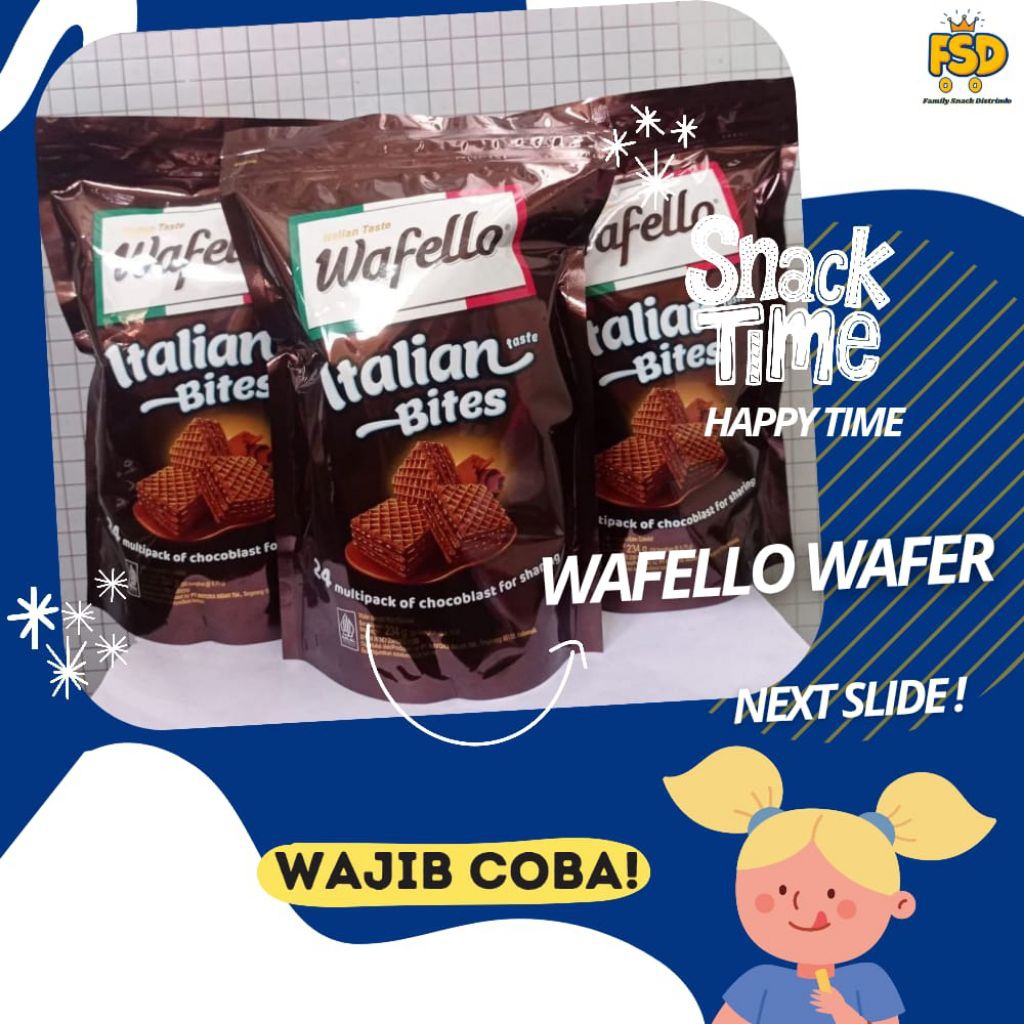 

Wafello Wafer Pack@234gr/24pcs