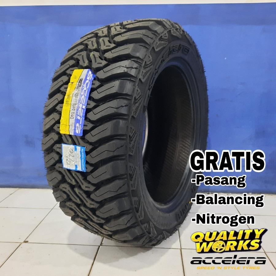 BAN MOBIL MT 35 12,5 R20 ACCELERA MT-01 - JUAL BAN OFFROAD RING 20 UKURAN 35/12,5 R20