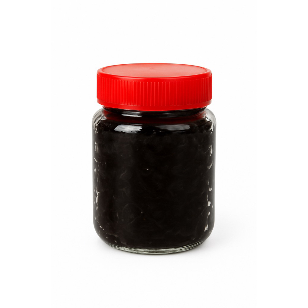 Karet Gelang Hitam Premium 20 Gram – Lentur, Kuat, dan Tahan Lama (Kemasan Toples Praktis)karet hita