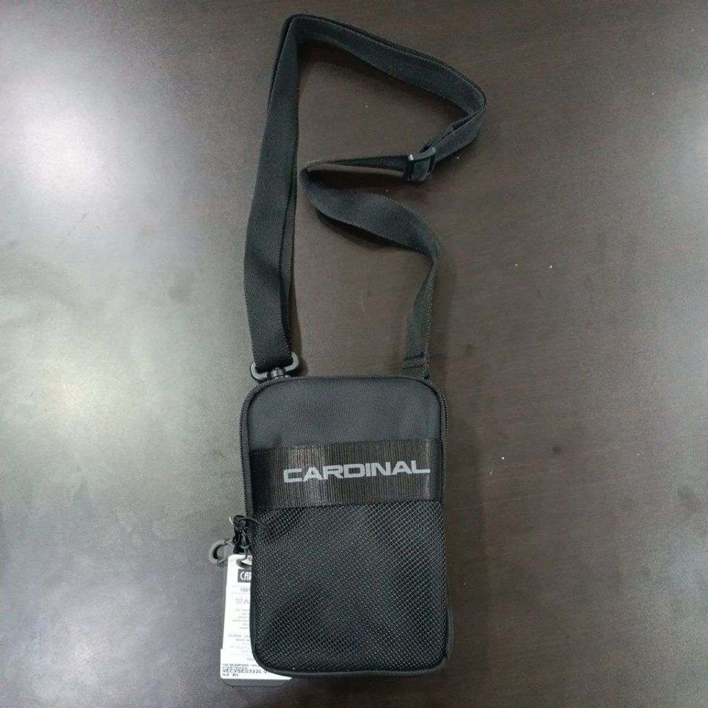TAS SELEMPANG/SHOULDER BAG CARDINAL, WARNA HITAM ORIGINAL, 100%NILON/5846381
