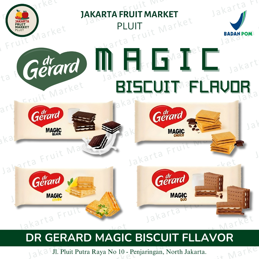 

Dr. Gerard Magic Sandwich Biscuit With Cream