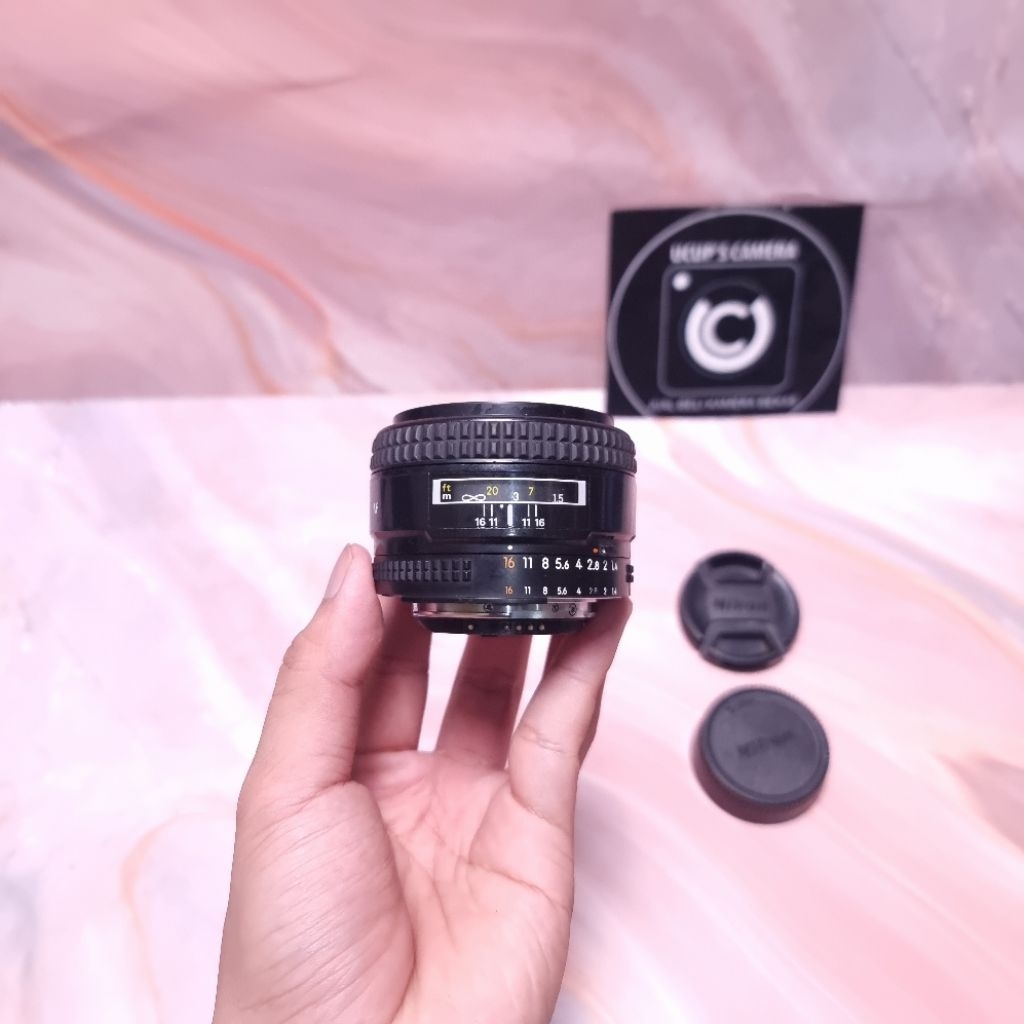 Lensa Nikon AFD 50mm F1.4