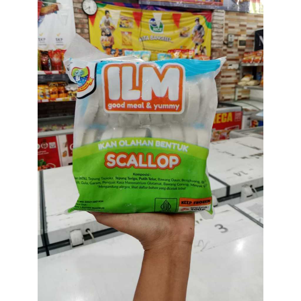 

ILM Scallop 500gr