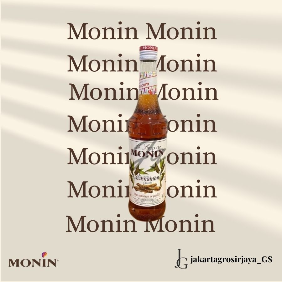 

SYRUP MONIN CINNAMON 700 ml SIRUP KAYU MANIS