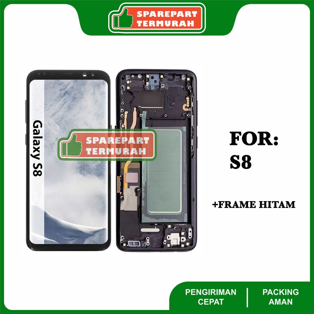 LCD For Samsung S8 - G950 +FRAME - INCELL