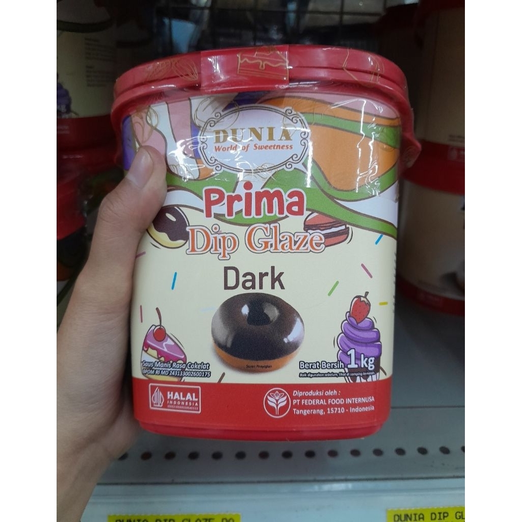 

Dunia Prima Dip Glaze Dark 1kg