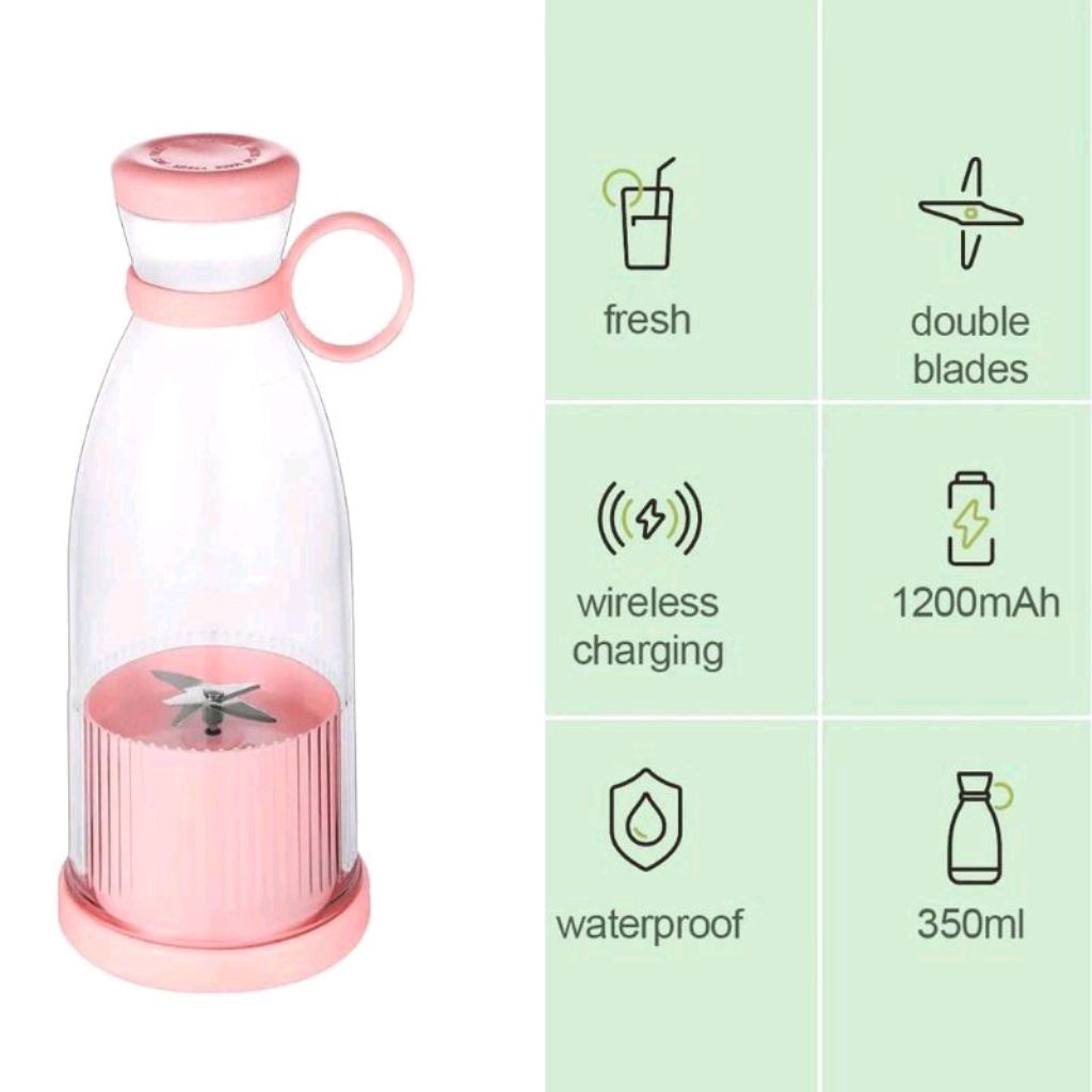 ✅Blender botol blender jus blender buah blender juice blender mini portable