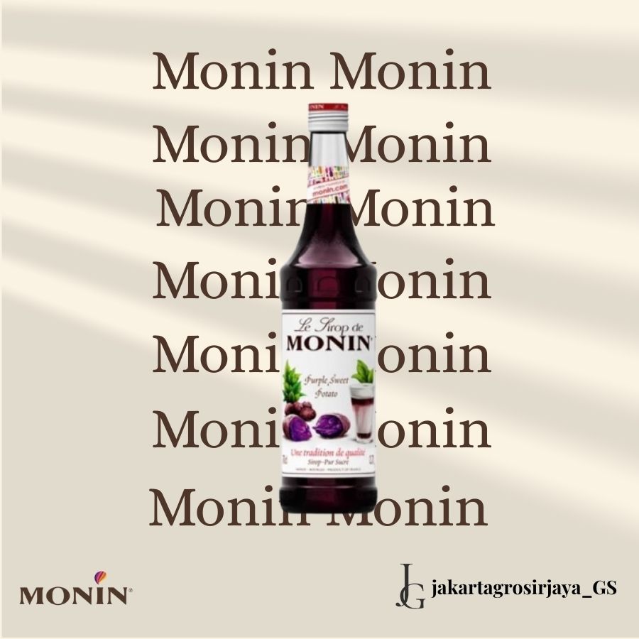 

SYRUP MONIN PURPLE SWEET POTATO 700 ml SIRUP
