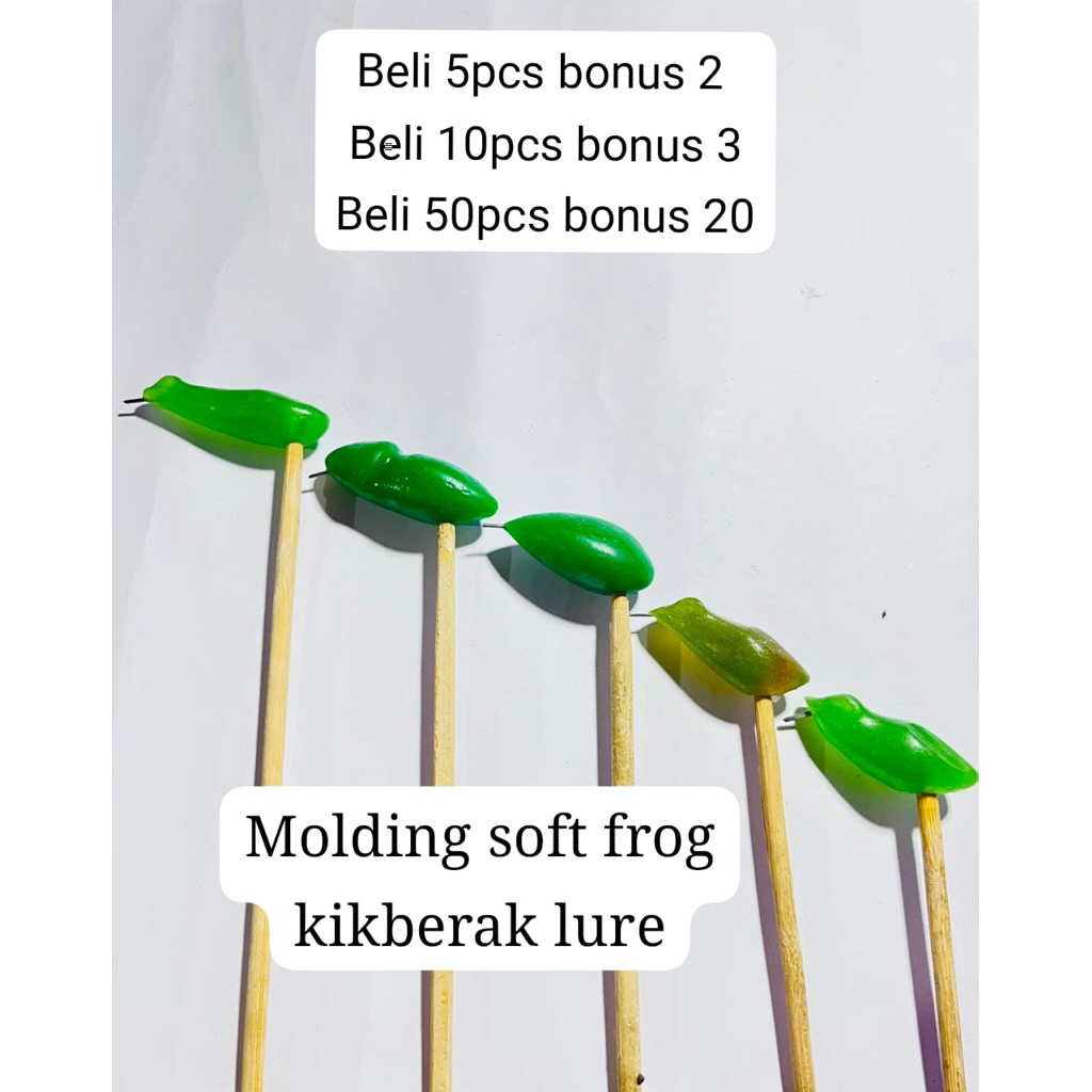 molding soft frog termurah