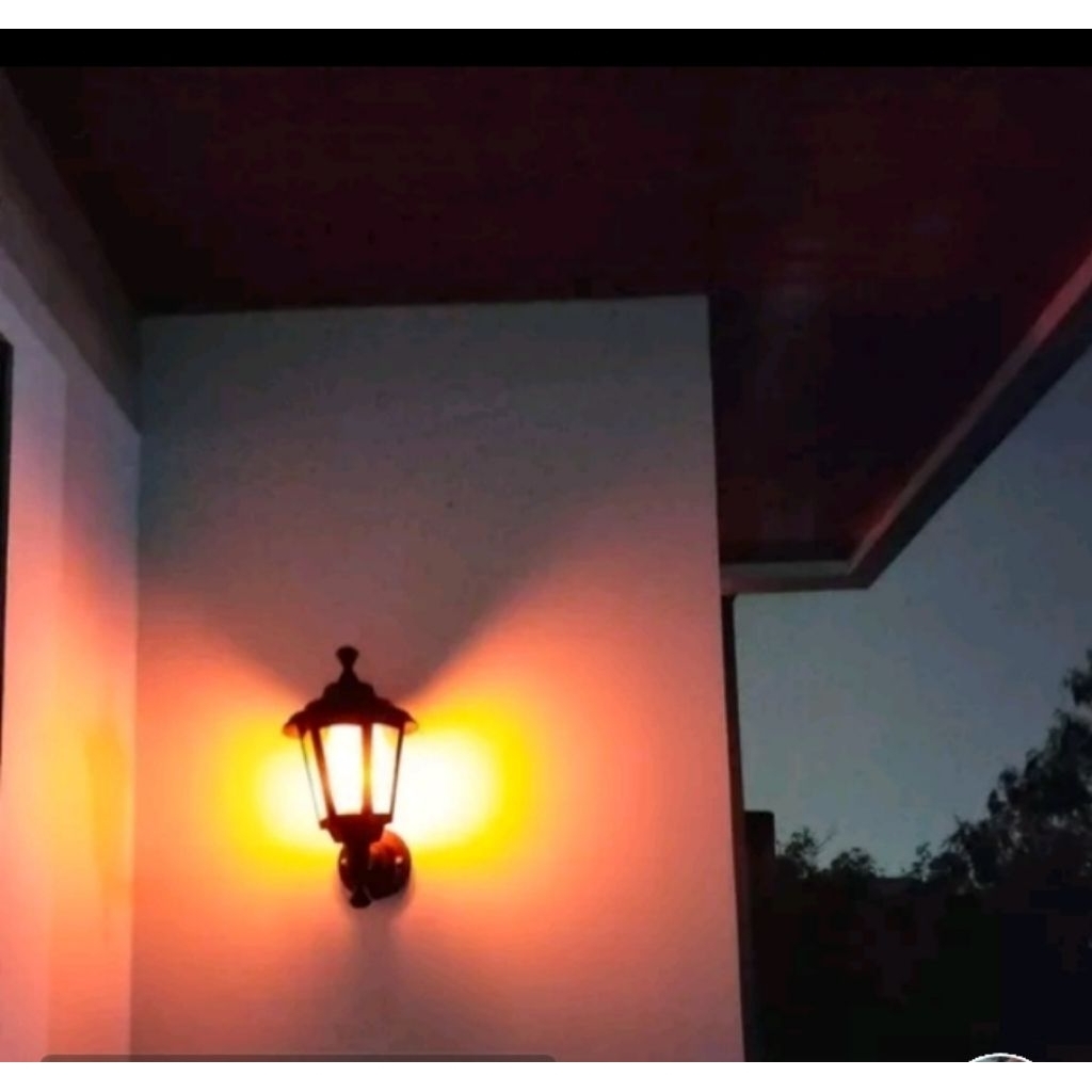 LAMPU DINDING TERAS AESTHETIC TERBARU 3 MODEL5 WARNA HIAS PILAR OUTDOOR TEMPEL PLUS PACKING