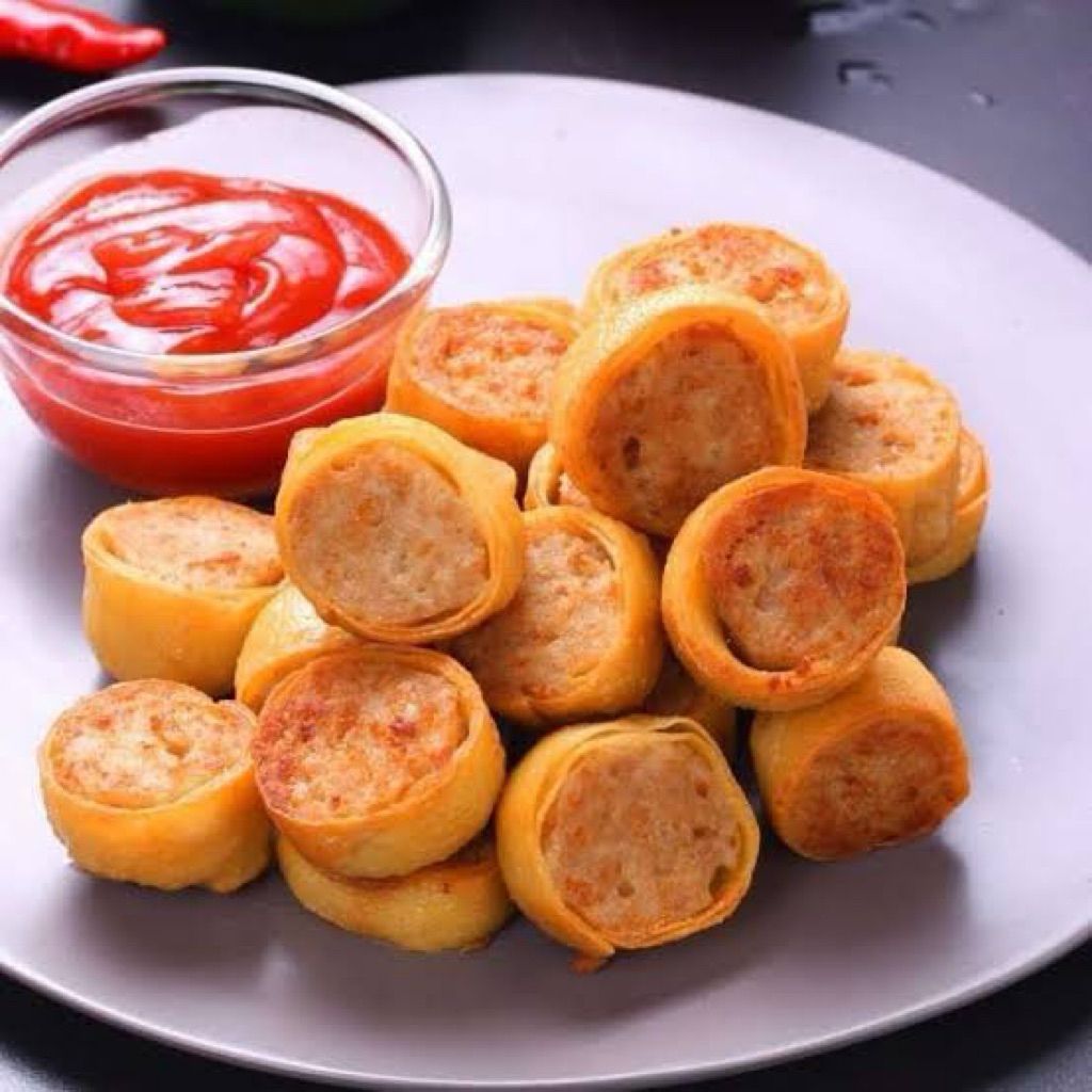 

Frozen food chicken egg roll lembut isi 3 lenjer