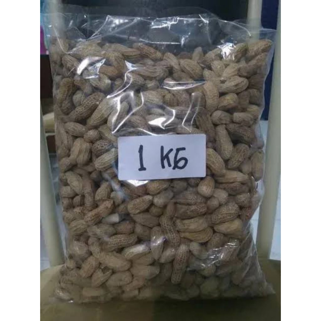 

KACANG TANAH MENTAH ASLI PETANI 1KG FRESH JUMBO