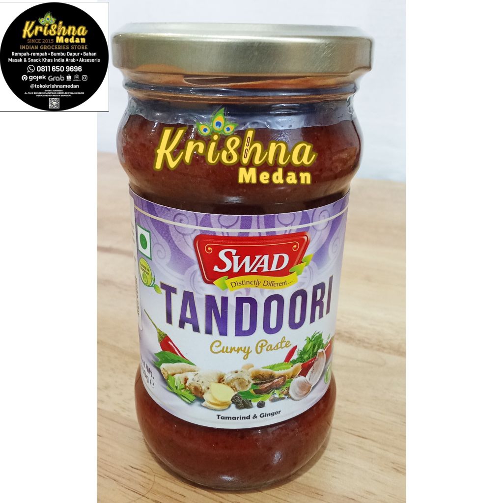 

Swad Tandoori Curry Paste Tamarind & Ginger | Pasta Kari Tandoori Asam Jawa & Jahe