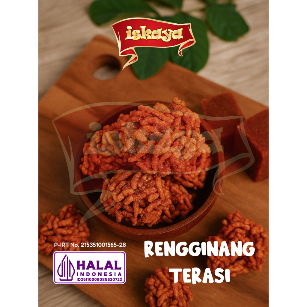 

Rengginang ISKAYA Rasa Terasi – Jajanan Tradisional Kriuk Nagih