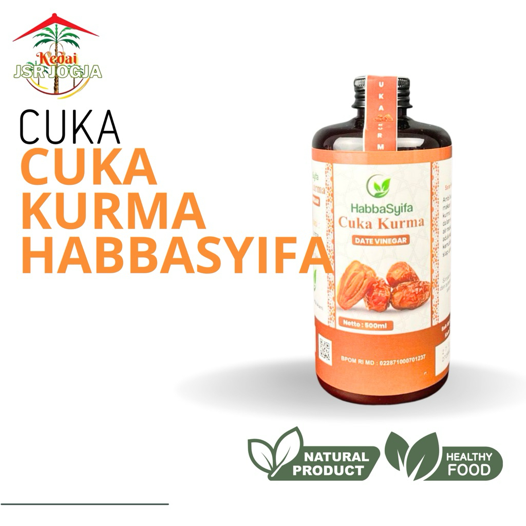 

Cuka Kurma Habbasyifa 500ml - Date Vinegar