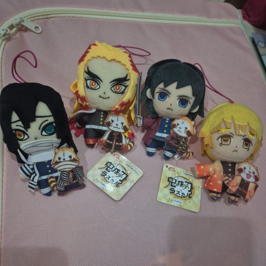 Demon Slayer with rascal plush original furyu