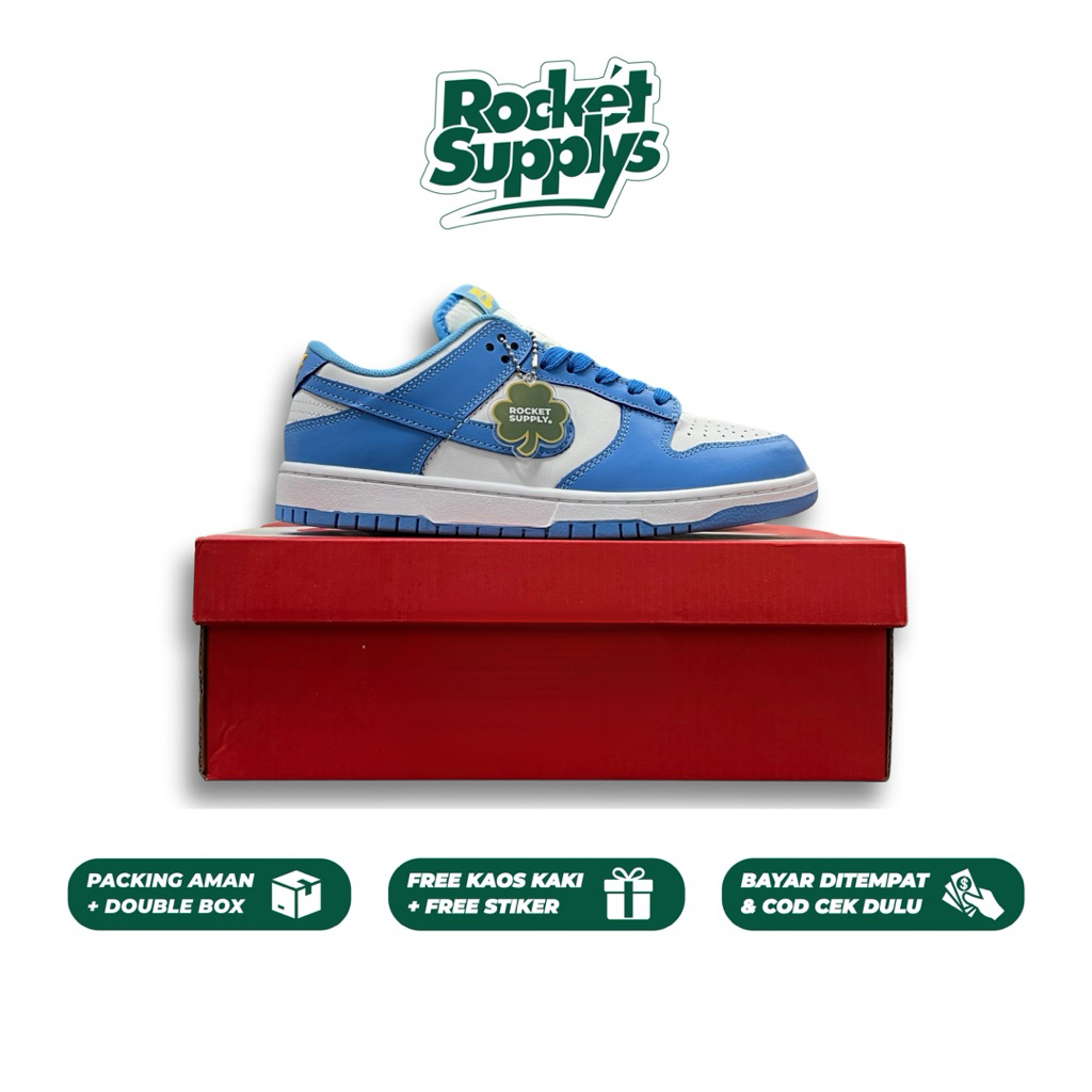 Sepatu SB Dunk Blue / 100% Baru