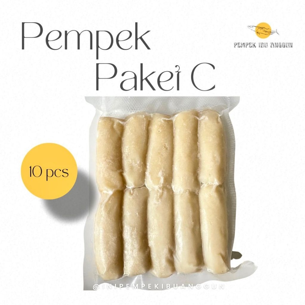 

PEMPEK LENJER IKAN TENGGIRI MIX KAKAP GLUTEN FREE
