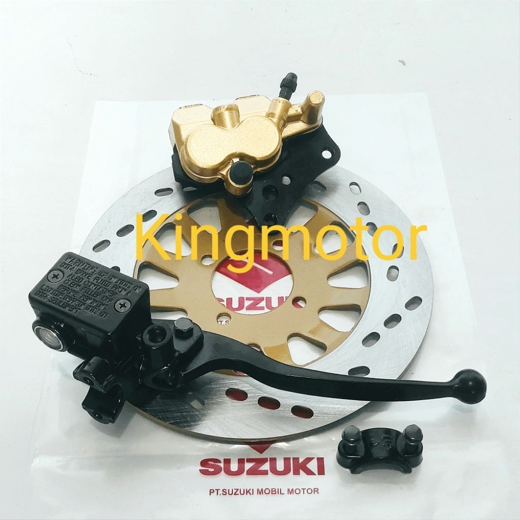 Piringan+Kaliper+Master Rem Depan Suzuki Satria 2Tak,Tornado
