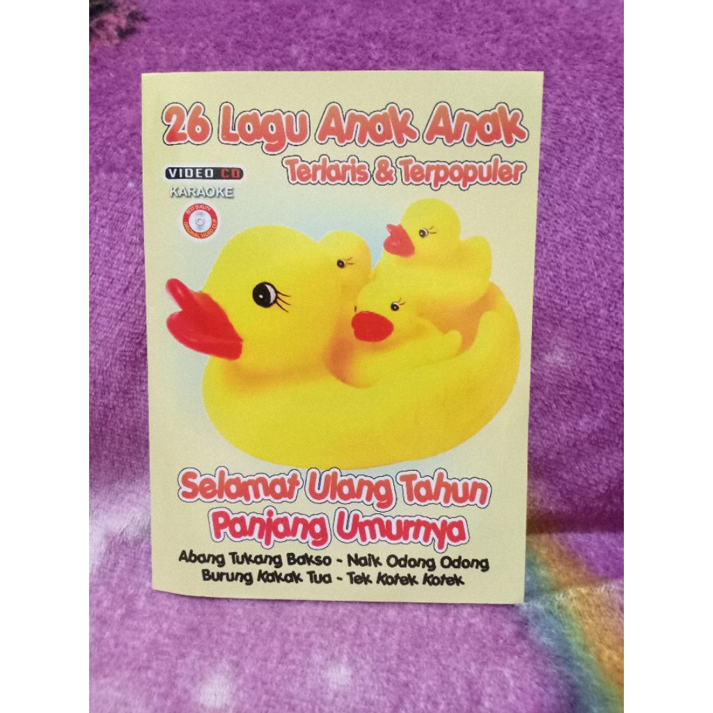 VCD 26 LAGU ANAK-ANAK TERLARIS & TERPOPULER