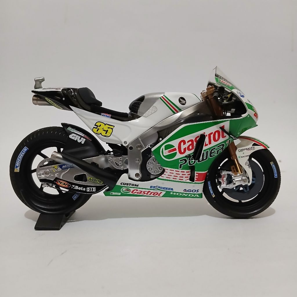 Diecast Motogp Minichamps 1/12 Honda RC213V LCR Honda Team Castrol Cal Crutchlow Malaysia Sepang Spe