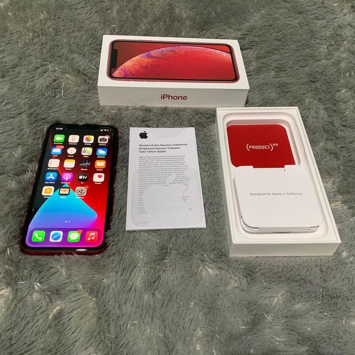 iPhone XR 64GB 128GB 256GB Garansi Resmi iBox