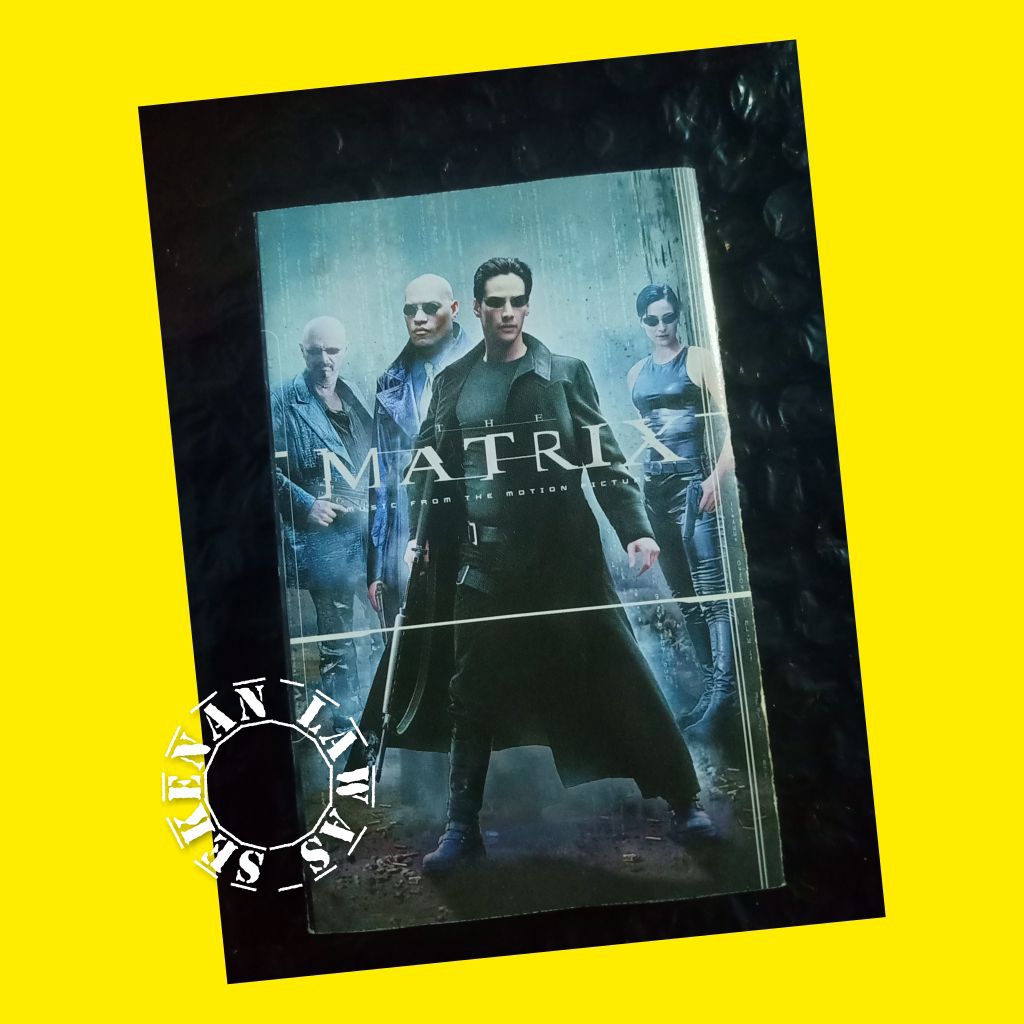 Kaset Ost The Matrix / Press Korea /Marilyn Manson, Deftones, Ramstein etc (Cover Dalam Ada Sedikit 