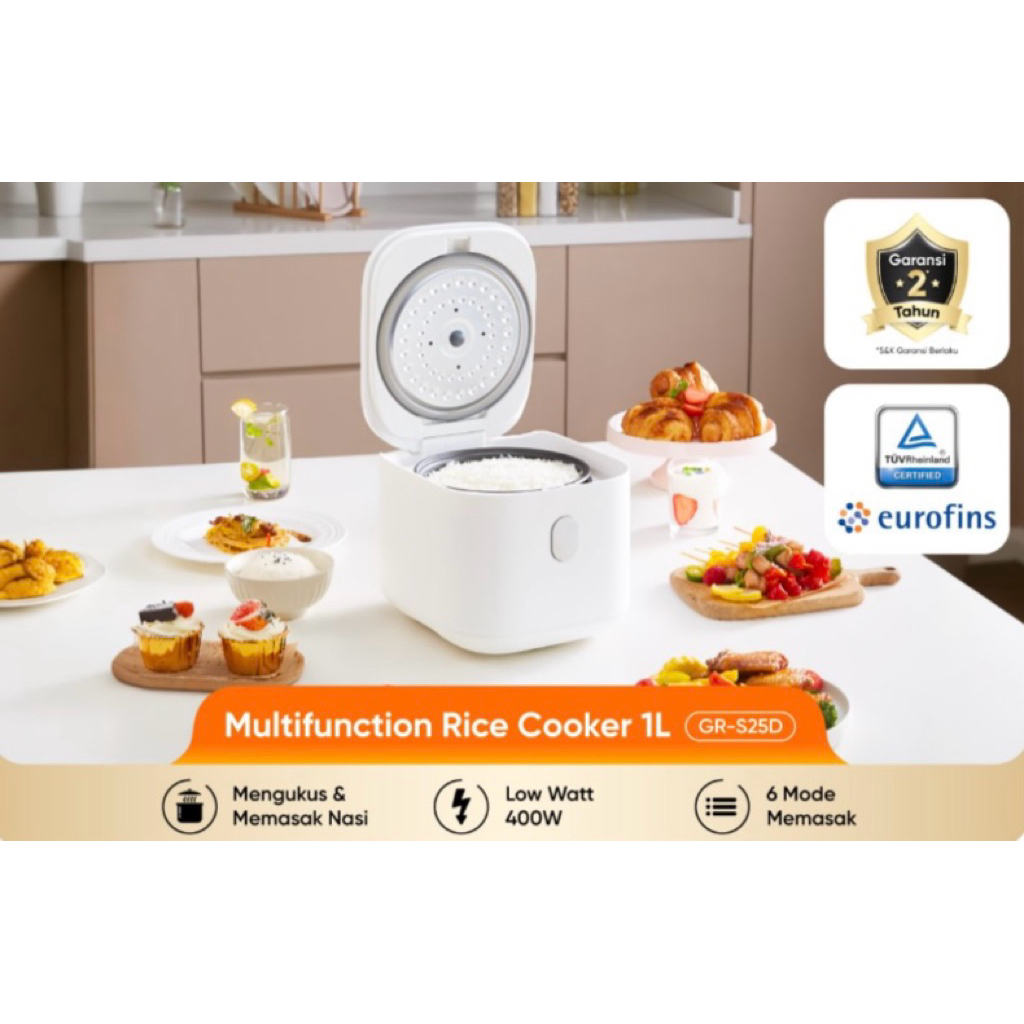 Rice Cooker Gaabor Multifunction 1L