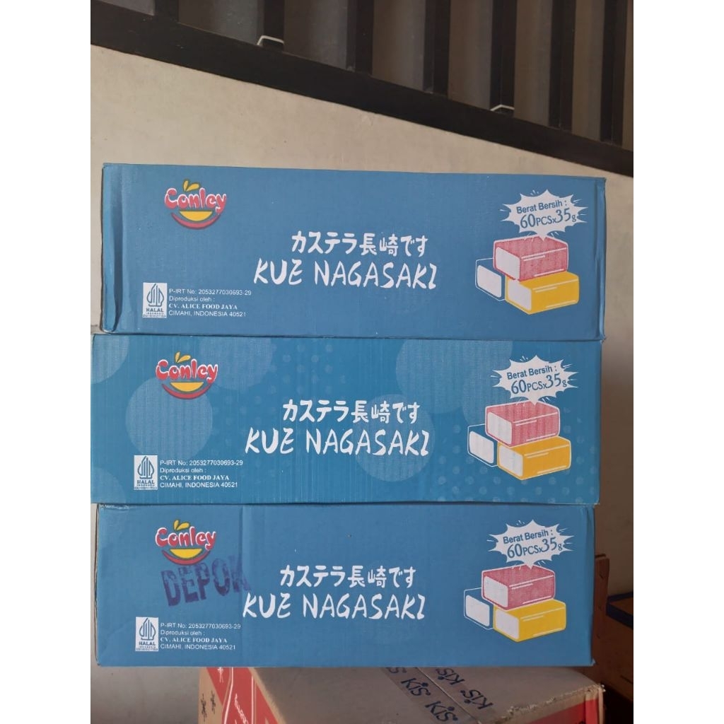 

Kue nagasaki DUS isi 60pcs