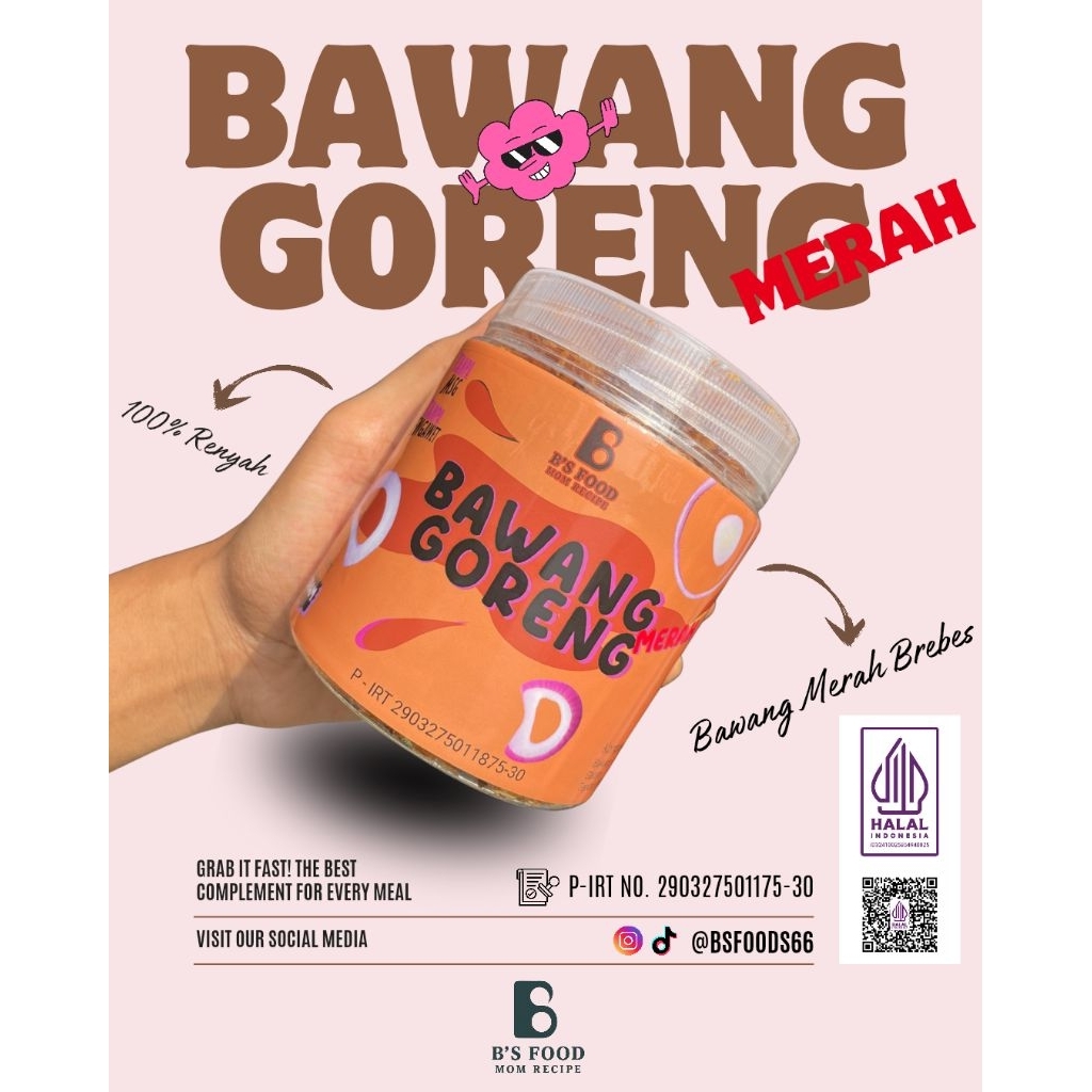 

Bawang Goreng Premium Asli Brebes | Brebes Premium Fried Shallots