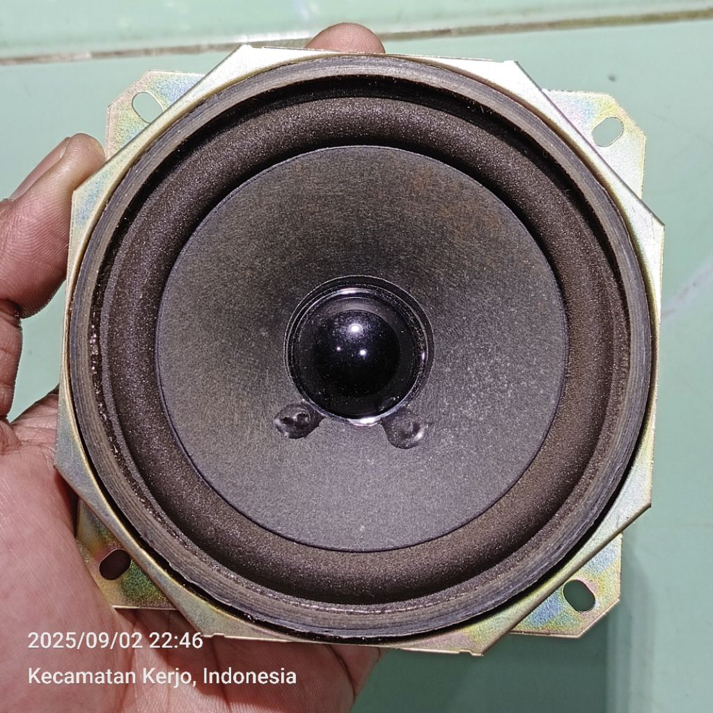 speaker woofer 4 inch original cabutan radio compo POLYTRON