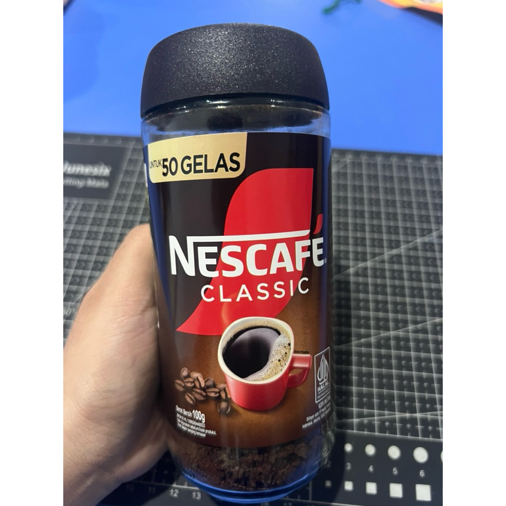 

Nescafe Classic 100g Jar – Kopi Instan Untuk 50 Gelas