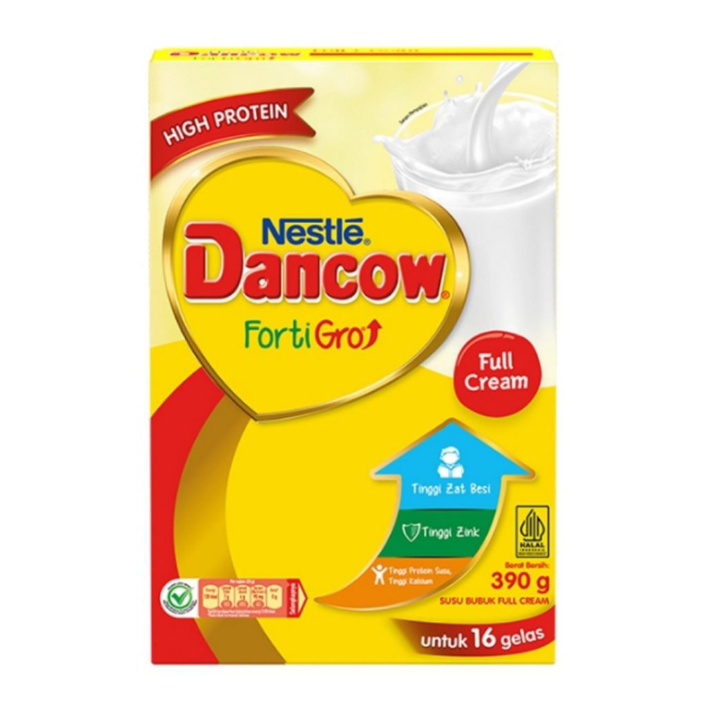 

Nestle Dancow Fortigro Susu Bubuk Full Cream 390 g