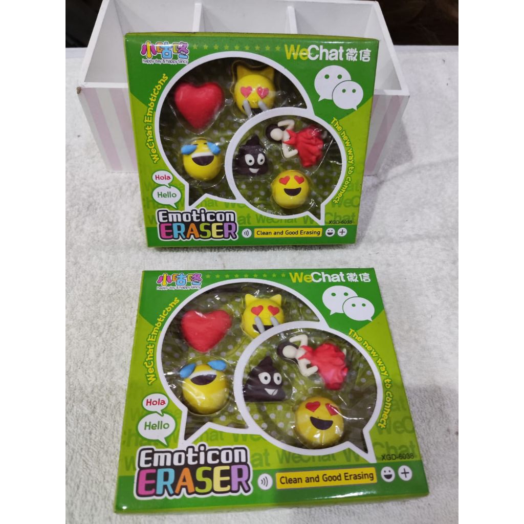 

Penghapus pensil emoticon