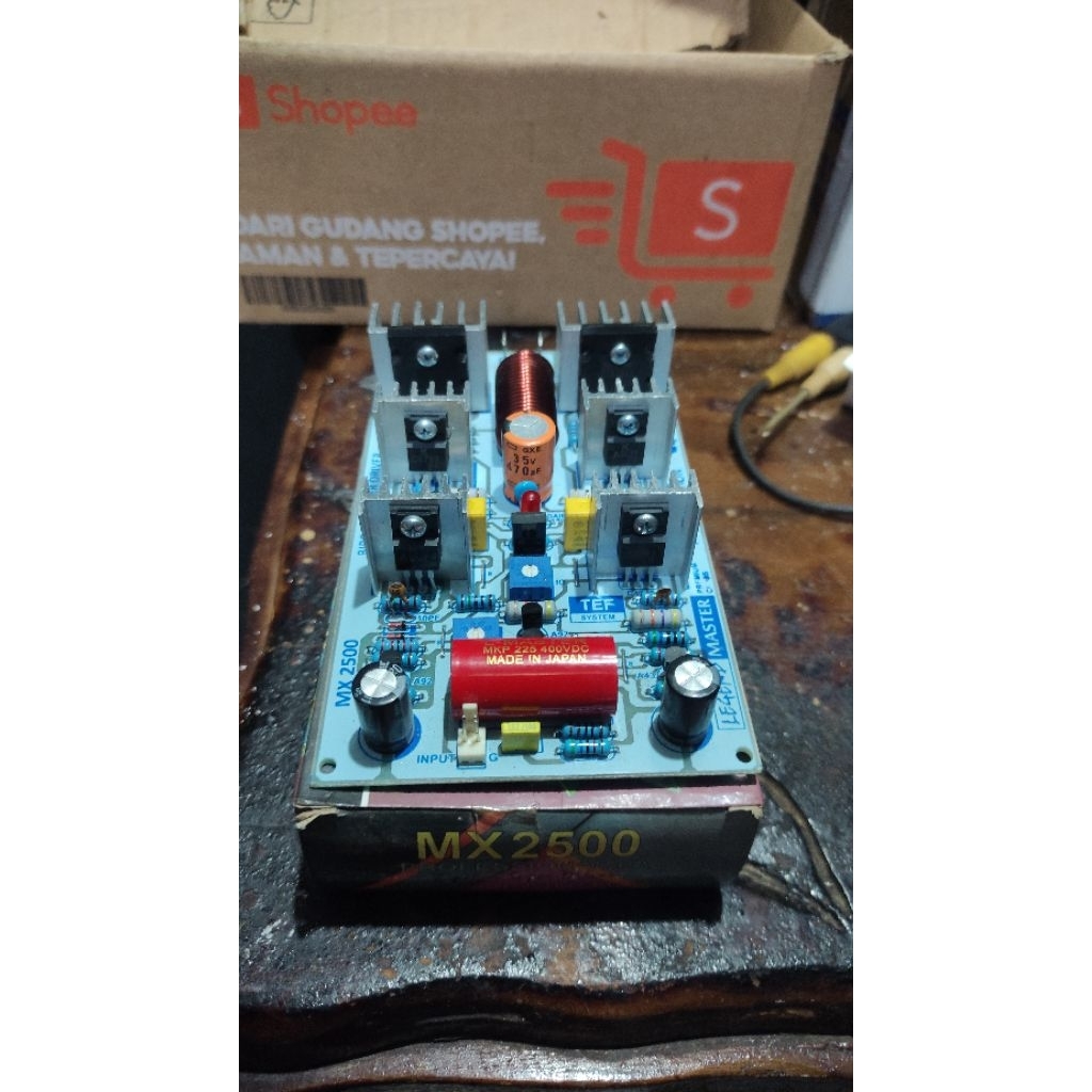 kit amplifier Yamaha mx2500 tef