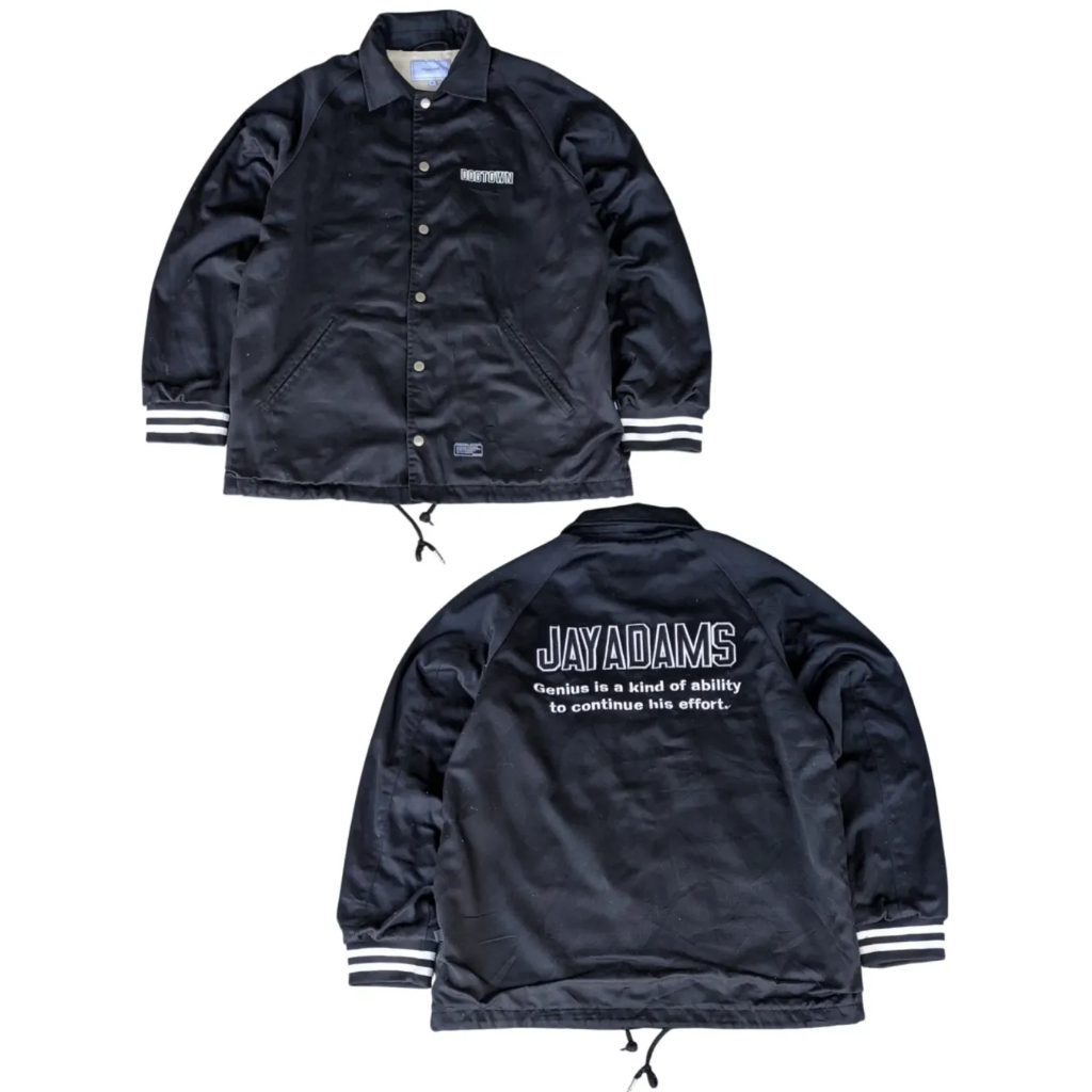 LORDS OF DOGTOWN - JAY ADAMS - Jaket Pria Jaket Coach Pria Hitam Size L