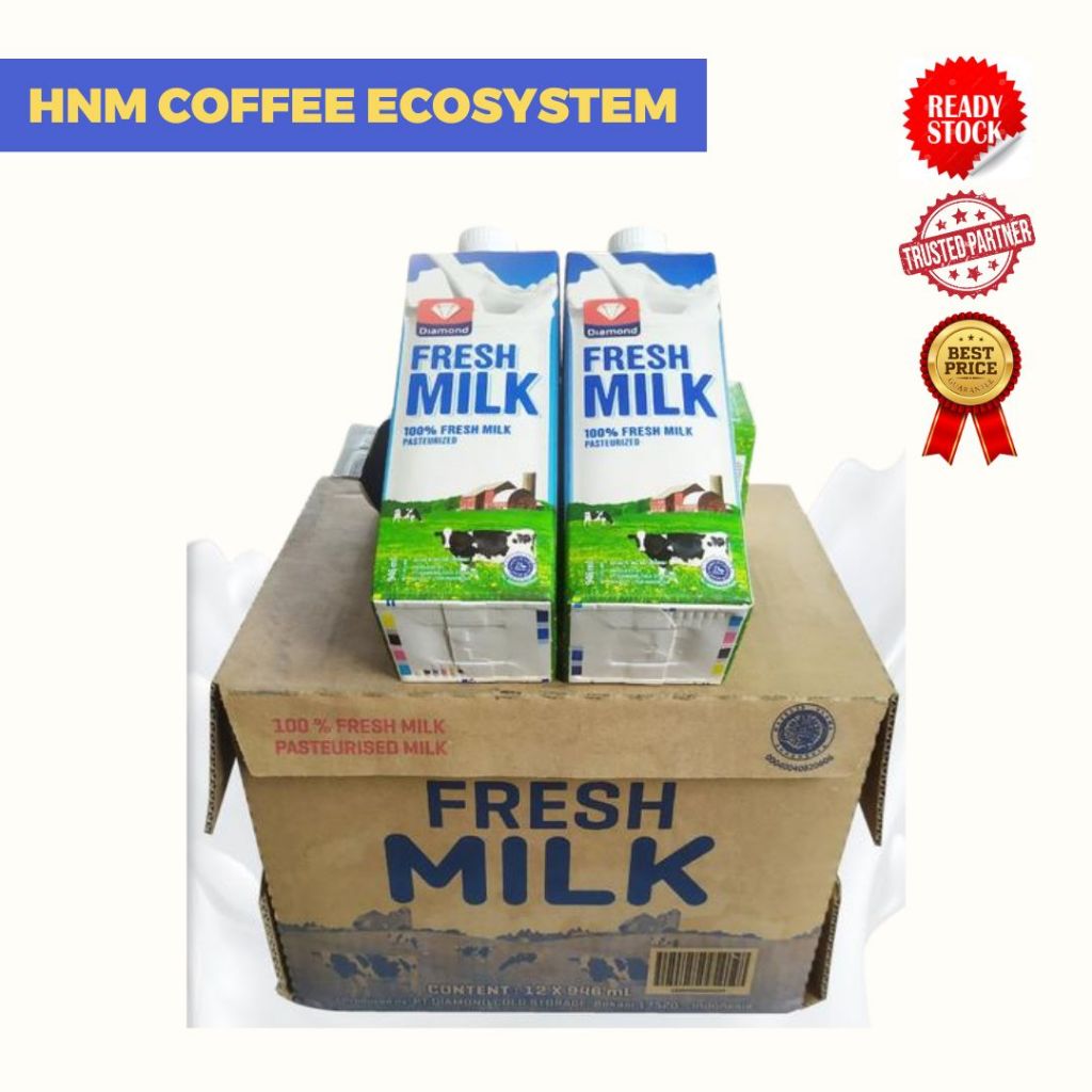 

Diamond Fresh Milk Plan 946ml (Carton)