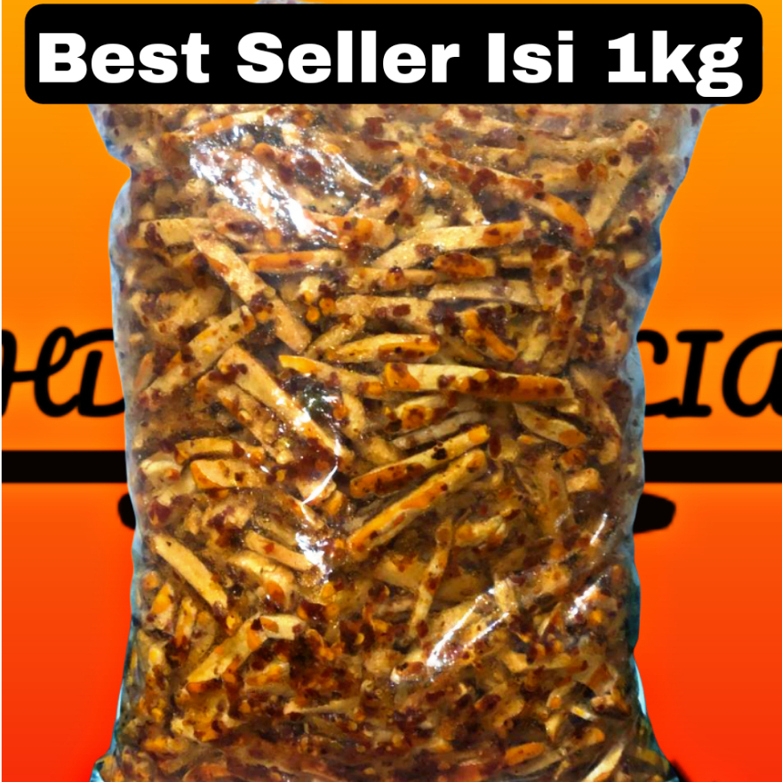 

BASRENG PEDAS DAUN JERUK 1KG BASRENG STIK PEDAS SULTAN BANDUNG [MRG]