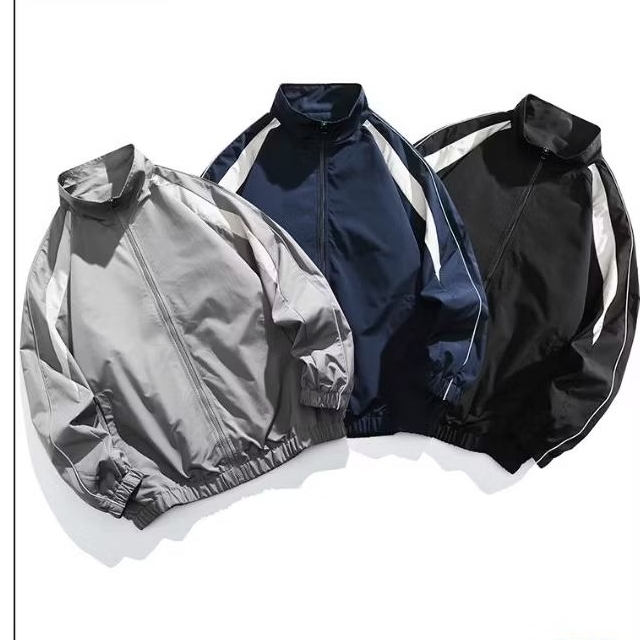 BAGAYA JAKET PARASIT PRIA, JAKET TRACK SUIT PRIA, JAKET TERMURAH PRIA