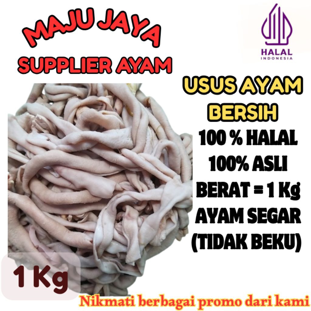 

USUS AYAM BERSIH 1 Kg (1000gr) SEGAR / BERSIH / JEROAN AYAM / SEGAR BANGET / BERSIH DARI KOTORAN /FRESH BERSIH / TIDAK BEKU / HALAL / AMAN DIKONSUMSI