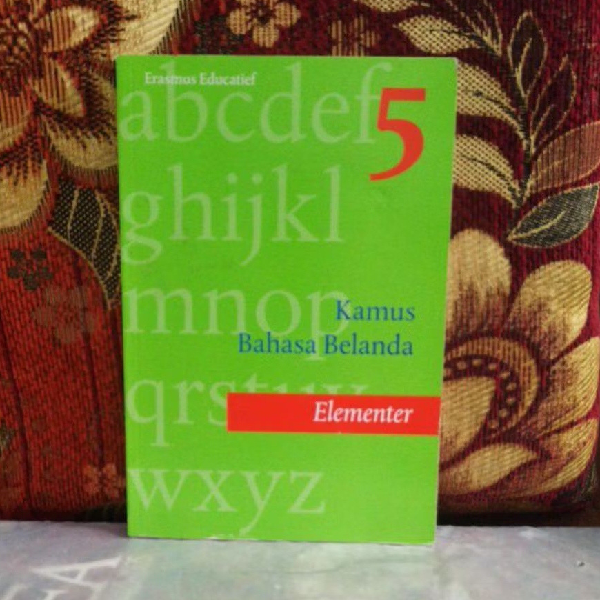 Buku Original Kamus Bahasa Belanda 5 Elementer Eramus Educatief Bekas