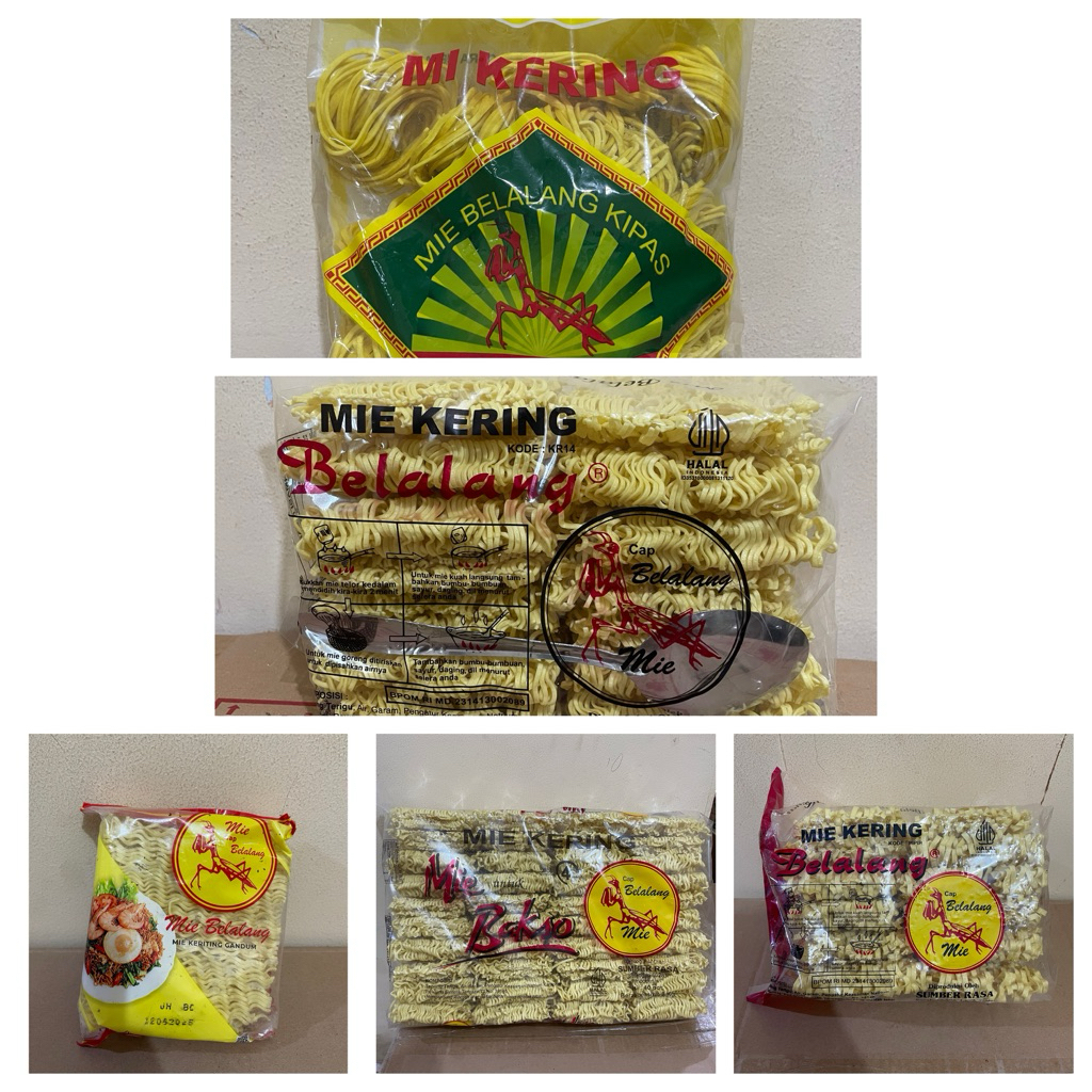 

Mie kering cap belalang