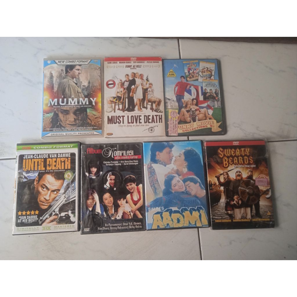 Kaset DVD Film Barat Dan Indonesia